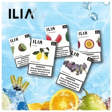 ILIA煙彈_一代主機通用_透明煙彈_口味齊全_台灣現貨